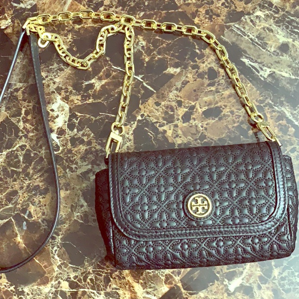 TORRY BURCH Bryant quilted leather mini bag